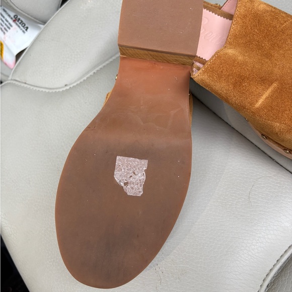 J Crew 8.5 wooden clogs - Picture 2 of 4